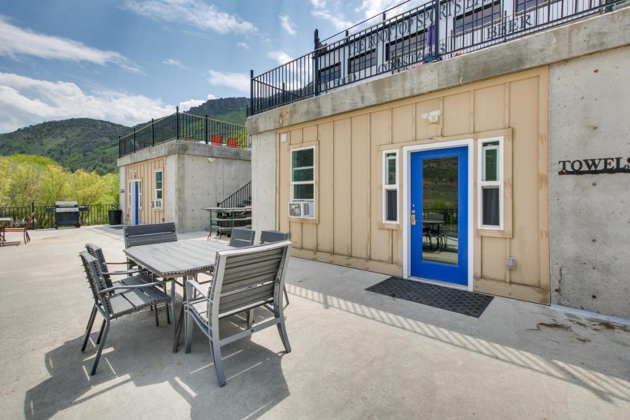 Central Lava Hot Springs Studio With Deck And Views! Екстер'єр фото
